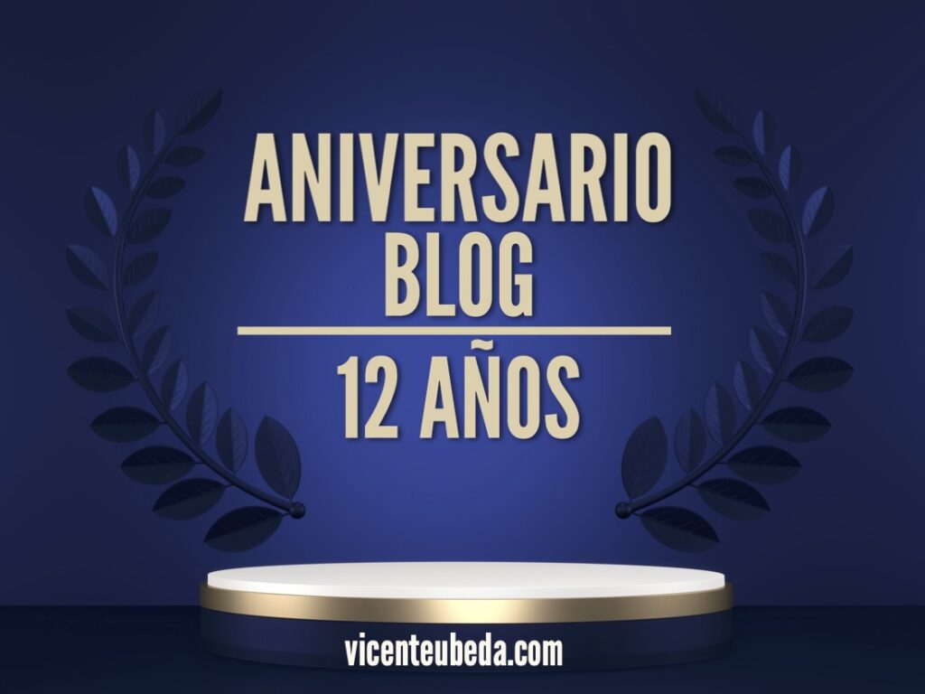 12 aniversario blog